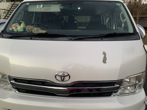 ハイエース塗装ハゲBefore