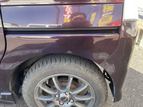 タント サビ穴完成後