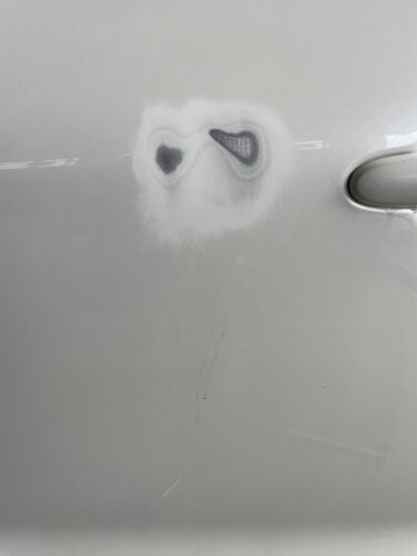 ジューク 板金作業