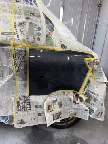 スペーシア板金塗装後の仕上がり